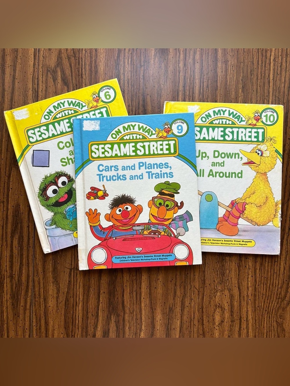 1989 Sesame Street books